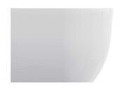 Wiesbaden Zenn Half vrijstaand bad 170x75cm wit met waste wit Acryl - 21.3666