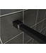 Wiesbaden Inloopdouche profielset Slim Mat Zwart - Muurprofiel + Stabilisatiestang - 20.3467