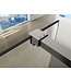Wiesbaden Inloopdouche profielset Slim Chroom - Muurprofiel + Stabilisatiestang - 20.3465