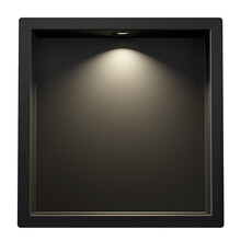 Inbouw badkamer nis Demis met verlichting 30x30x7cm Mat Zwart - 33.2167