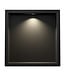 Wiesbaden Inbouw badkamer nis Demis met verlichting 30x30x7cm Mat Zwart - 33.2167
