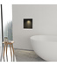 Wiesbaden Inbouw badkamer nis Demis met verlichting 30x30x7cm Mat Zwart - 33.2167