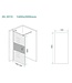 Inloopdouche Douchewand Slim Rookglas met melkglas 140cm - 8mm veiligheidsglas met antikalk - 20.3515