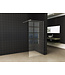 Wiesbaden Inloopdouche Douchewand Slim Helder glas 75cm - 8mm veiligheidsglas met antikalk - 20.3470