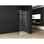 Wiesbaden Wiesbaden Inloopdouche Douchewand Slim Helder glas 90cm - 8mm veiligheidsglas met antikalk - 20.3454