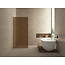 Wiesbaden Inloopdouche Douchewand Slim warm koper glas 100cm - 8mm veiligheidsglas met antikalk - 20.3517