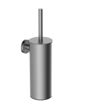 Wiesbaden Wc borstel met houder Wiesbaden Alonzo RVS Geborsteld - 28.8052
