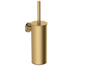 Wc borstel met houder Wiesbaden Alonzo Geborsteld Messing - 28.8053