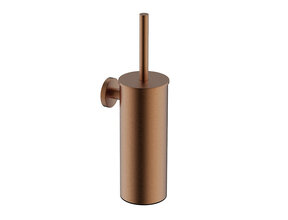 Wc borstel met houder Wiesbaden Alonzo Geborsteld brons koper - 28.8055