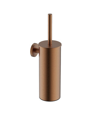 Wiesbaden Wc borstel met houder Wiesbaden Alonzo Geborsteld brons koper - 28.8055