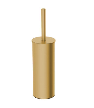 Wiesbaden Wc borstel met houder Wiesbaden Alonzo Geborsteld Messing Vrijstaand - 28.7053