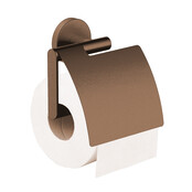 Wc rolhouder met klep Wiesbaden Alonzo Geborsteld Brons koper - 28.8035