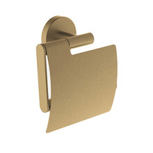 Wc rolhouder met klep Wiesbaden Alonzo Geborsteld messing - 28.8033