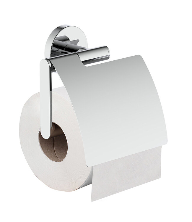 Wc rolhouder met klep Wiesbaden Alonzo Chroom - 28.8030