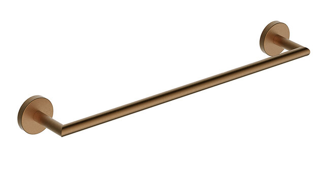 Handdoekenrek Wiesbaden Alonzo Geborsteld brons koper - 28.8075