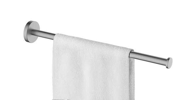 Handdoekenrek 1-armig Wiesbaden Alonzo Geborsteld RVS - 28.8082