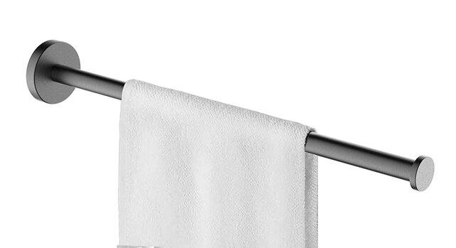 Handdoekenrek 1-armig Wiesbaden Alonzo Gunmetal - 28.8084