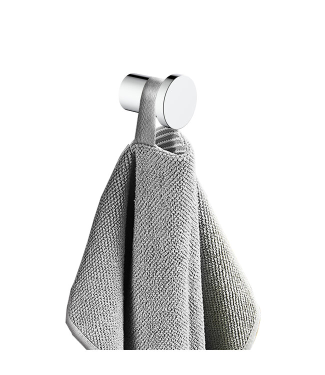 Handdoekhaak Wiesbaden Alonzo Chroom zonder rozet - 28.8000