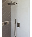 Regendoucheset inbouw 30cm Caral Gunmetal compleet - 29.3049