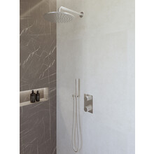 Regendoucheset inbouw 30cm Caral Chroom compleet - 29.3045