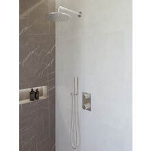 Regendoucheset inbouw 25cm Caral Chroom compleet - 29.3039