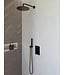 Wiesbaden Regendoucheset inbouw 25cm Caral Mat Zwart compleet - 29.3040