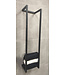 Handdoekenrek Wiesbaden Loft 95x25x20 Gunmetal - 28.7004