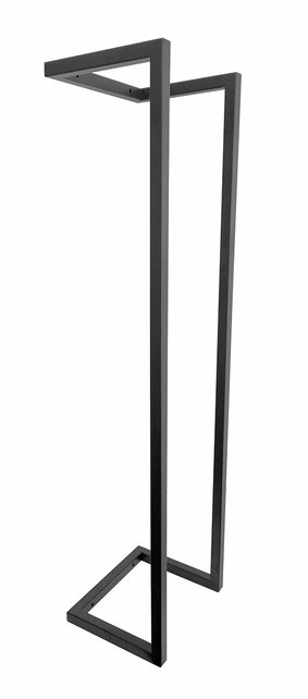 Handdoekenrek Wiesbaden Loft 95x25x20 Gunmetal - 28.7004