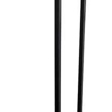 Handdoekenrek Wiesbaden Loft 95x25x20 Mat Zwart - 28.7003