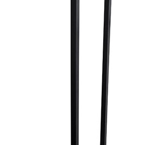 Handdoekenrek Wiesbaden Loft 95x25x20 Mat Zwart - 28.7003