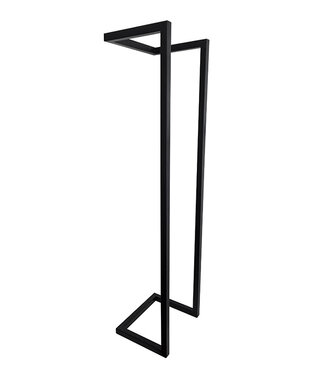 Wiesbaden Handdoekenrek Wiesbaden Loft 95x25x20 Mat Zwart - 28.7003