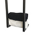 Handdoekenrek Wiesbaden Loft 95x25x20 Mat Zwart - 28.7003