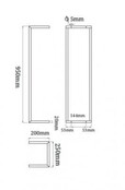Handdoekenrek Wiesbaden Loft 95x25x20 RVS - 28.7002 Handdoekenrek Wiesbaden Loft 95x25x20 RVS - 28.7002