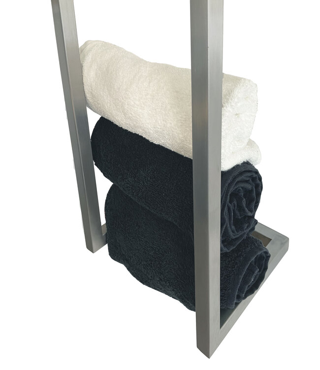 Handdoekenrek Wiesbaden Loft 95x25x20 RVS - 28.7002