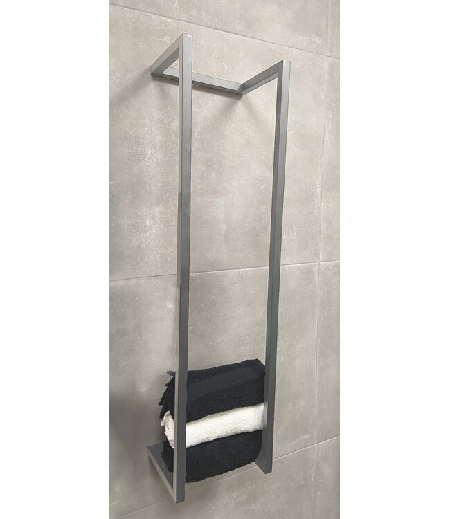 Handdoekenrek Wiesbaden Loft 95x25x20 RVS - 28.7002