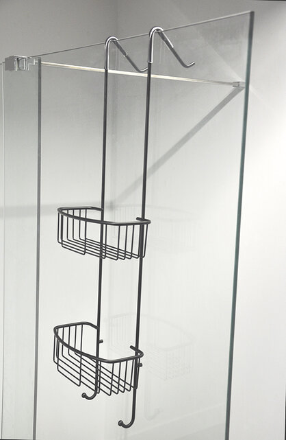 Doucherekje Wiesbaden Domo hangend Mat Zwart - 28.4098