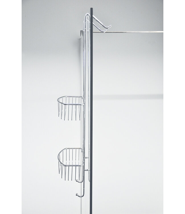 Doucherekje Wiesbaden Domo hangend Chroom - 28.4095