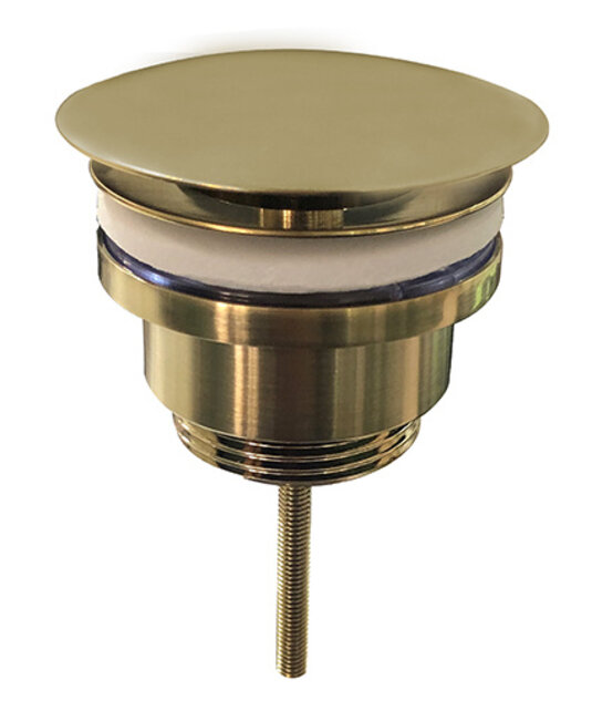 Afvoerplug Wiesbaden Caral geborsteld Messing 5/4'' - 33.4459 Afvoerplug Wiesbaden Caral geborsteld Messing 5/4'' - 33.4459