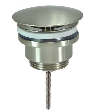 Wiesbaden Afvoerplug Wiesbaden Caral Geborsteld Staal 5/4'' - 33.4399