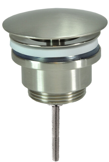 Afvoerplug Wiesbaden Caral Geborsteld Staal 5/4'' - 33.4399