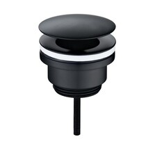 Afvoerplug Wiesbaden Caral Mat Zwart 5/4'' - 33.4419