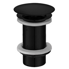 Afvoerplug 10cm Wiesbaden Caral Mat Zwart Verlengd 5/4'' - 33.4478