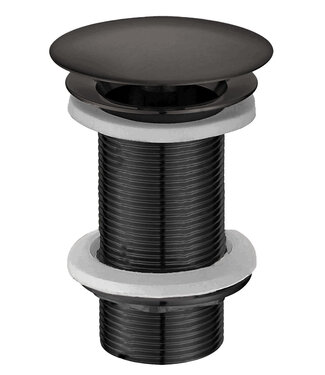 Wiesbaden Afvoerplug 10cm Wiesbaden Caral Gunmetal Verlengd 5/4'' - 33.4486