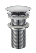 Afvoerplug 10cm Wiesbaden Caral Chroom Verlengd 5/4'' - 33.4477