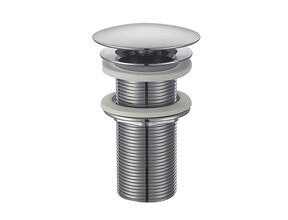 Afvoerplug 10cm Wiesbaden Caral Chroom Verlengd 5/4'' - 33.4477