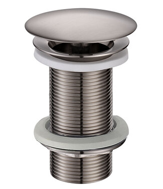 Wiesbaden Afvoerplug 10cm Wiesbaden Caral Geborsteld Staal Verlengd 5/4'' - 33.4479