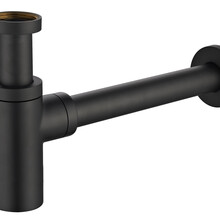 Wiesbaden Universele Sifon Star Mat Zwart 5/4" x 32 mm - 33.2424