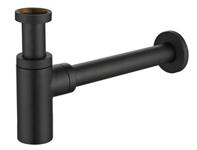 Wiesbaden Universele Sifon Star Mat Zwart 5/4" x 32 mm - 33.2424