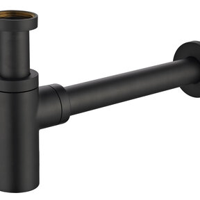 Wiesbaden Universele Sifon Star Mat Zwart 5/4" x 32 mm - 33.2424