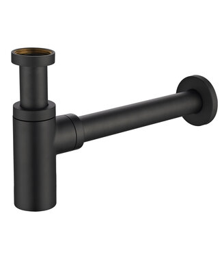 Wiesbaden Wiesbaden Universele Sifon Star Mat Zwart 5/4" x 32 mm - 33.2424